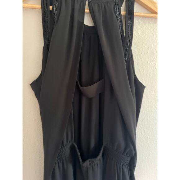 BCBG black jumpsuit size medium - Picture 3 of 7